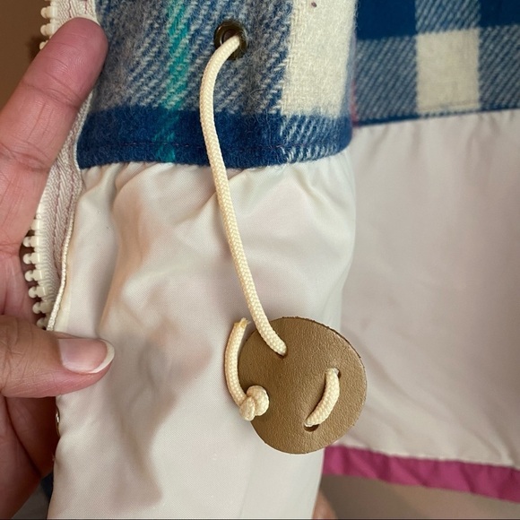 Vintage WOOLRICH PINK PARKA Wool Lined Jacket size Small - Picture 10 of 16